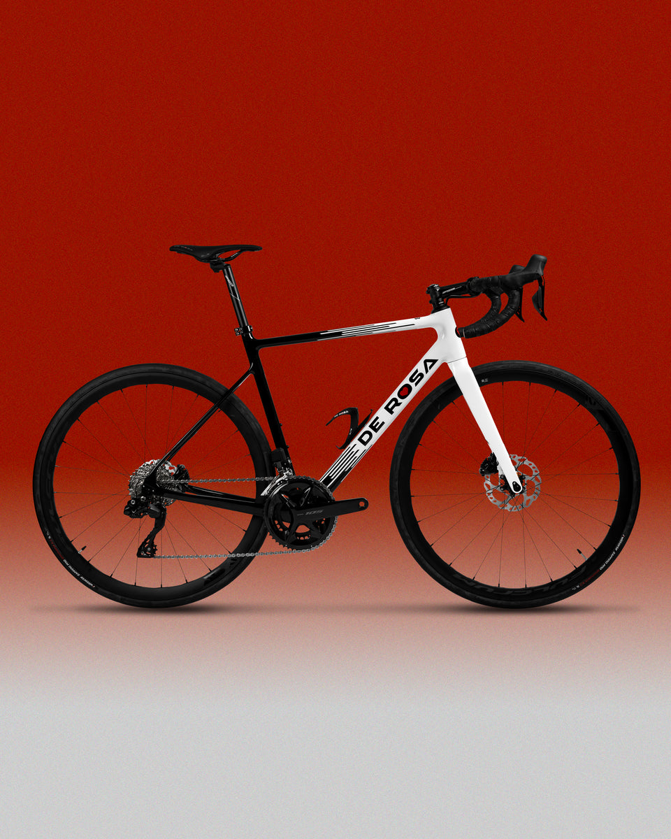 De Rosa 838 Disc White - Black – De Rosa North America